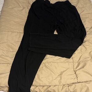 Eileen Fisher Classic Black Straight Leg Pants